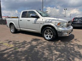 2012 RAM 1500 QUAD CAB PICKUP V8, HEMI, 5.7 LITER LARAMIE PICKUP 4D 6 1/3 FT