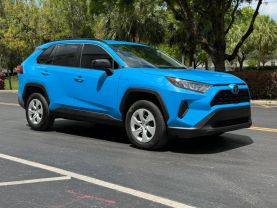 2021 TOYOTA RAV4 SUV BLUE AUTOMATIC - Iron Cars Inc
