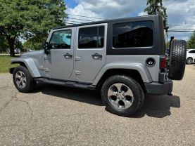 2016 JEEP WRANGLER SUV V6, 3.6 LITER UNLIMITED SAHARA SPORT UTILITY 4D