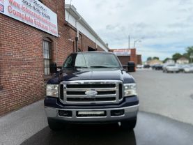 2005 FORD F250 SUPER DUTY SUPER CAB PICKUP V8, 5.4 LITER LARIAT PICKUP 4D 8 FT
