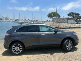 2015 FORD EDGE SUV 4-CYL ECOBOOST 2.0L TITANIUM SPORT UTILITY 4D