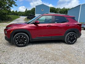 2021 CHEVROLET TRAILBLAZER SUV 3-CYL, ECOTEC, TURBO, 1.2 LITER LT SPORT UTILITY 4D at T&T Repairables - used car dealership in Spencer, Indiana.