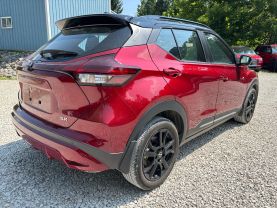 2024 NISSAN KICKS SUV 4-CYL, 1.6 LITER SR SPORT UTILITY 4D at T&T Repairables - used car dealership in Spencer, Indiana.