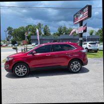 2016 FORD EDGE SUV V6, 3.5 LITER TITANIUM SPORT UTILITY 4D