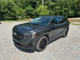 2021 GMC TERRAIN SUV 4-CYL, TURBO, 1.5 LITER SLT SPORT UTILITY 4D at T&T Repairables - used car dealership in Spencer, Indiana.
