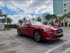 2024 INFINITI Q50 SEDAN V6, TWIN TURBO, 3.0 LITER LUXE SEDAN 4D