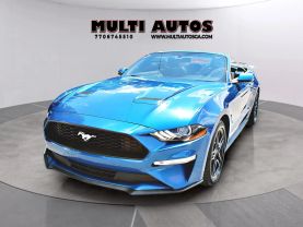 2018 FORD MUSTANG CONVERTIBLE 4-CYL, ECOBOOST, 2.3T ECOBOOST PREMIUM CONVERTIBLE 2D