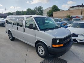 2017 CHEVROLET EXPRESS 2500 PASSENGER PASSENGER V8, FLEX FUEL, 6.0 LITER LS VAN 3D at Motors On Wheels - used car dealership in Houston, Texas.