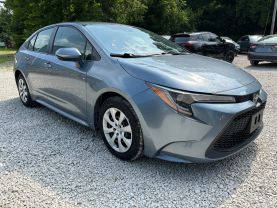 2022 TOYOTA COROLLA SEDAN 4-CYL, 1.8 LITER LE SEDAN 4D at T&T Repairables - used car dealership in Spencer, Indiana.