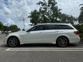 2015 MERCEDES-BENZ E-CLASS WAGON V8, TWIN TURBO, 5.5 LITER E 63 AMG 4MATIC S-MODEL WAGON 4D