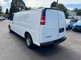 2017 CHEVROLET EXPRESS 3500 CARGO CARGO V8, FLEX FUEL, 6.0 LITER EXTENDED VAN 3D