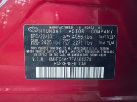 2014 HYUNDAI SONATA