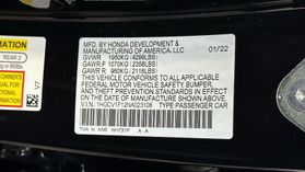 2022 HONDA ACCORD