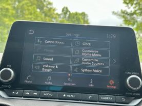 2021 NISSAN SENTRA SEDAN 4-CYL, 2.0 LITER SV SEDAN 4D at T&T Repairables - used car dealership in Spencer, Indiana.