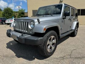 2016 JEEP WRANGLER SUV V6, 3.6 LITER UNLIMITED SAHARA SPORT UTILITY 4D