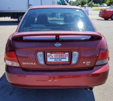 2001 NISSAN SENTRA SEDAN 4-CYL, 2.0 LITER SE SEDAN 4D