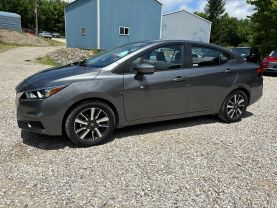 2021 NISSAN VERSA SEDAN 4-CYL, 1.6 LITER SV SEDAN 4D at T&T Repairables - used car dealership in Spencer, Indiana.