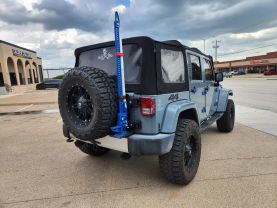 2014 JEEP WRANGLER SUV V6, 3.6 LITER UNLIMITED SAHARA SPORT UTILITY 4D