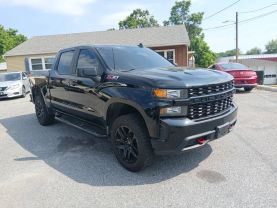 2021 CHEVROLET SILVERADO 1500 CREW CAB PICKUP V8, ECOTEC3, DFM, 6.2 LITER CUSTOM TRAIL BOSS PICKUP 4D 5 3/4 FT