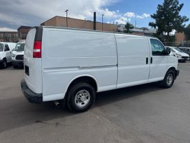 2019 CHEVROLET EXPRESS 3500 CARGO CARGO V8, FLEX FUEL, 6.0 LITER EXTENDED VAN 3D