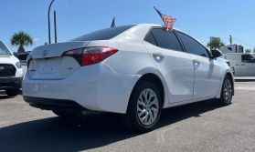 2014 TOYOTA COROLLA SEDAN WHITE AUTOMATIC -  V & B Auto Sales