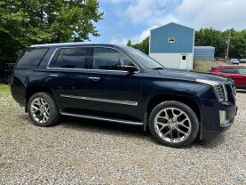 2017 CADILLAC ESCALADE SUV V8, 6.2 LITER LUXURY SPORT UTILITY 4D at T&T Repairables - used car dealership in Spencer, Indiana.
