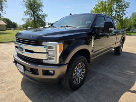 2019 FORD F350 SUPER DUTY CREW CAB PICKUP V8, TURBO DIESEL, 6.7 LITER KING RANCH PICKUP 4D 8 FT