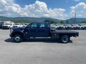 2012 FORD F550 SUPER DUTY CREW CAB 9FT FLATBED GOOSENECK TRUCK FLATBED TRUCKS V8, TURBO DIESEL, 6.7 LITER 176" W.B. 4D - Eddies Auto Sales