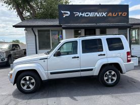 2008 JEEP LIBERTY SUV V6, 3.7 LITER SPORT UTILITY 4D