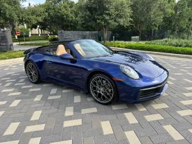 2021 PORSCHE 911 CONVERTIBLE 6-CYL, TWIN TURBO, 3.0 LITER CARRERA CABRIOLET 2D