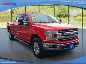 2018 FORD F150 SUPERCREW CAB PICKUP V8, FLEX FUEL, 5.0 LITER XL PICKUP 4D 5 1/2 FT
