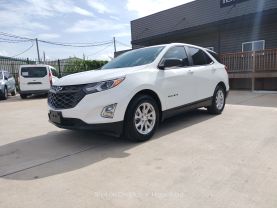 2021 CHEVROLET EQUINOX SUV 4-CYL, TURBO, 1.5 LITER LS SPORT UTILITY 4D at Motors On Wheels - used car dealership in Houston, Texas.