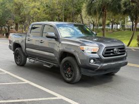 2021 TOYOTA TACOMA DOUBLE CAB PICKUP GRAY AUTOMATIC - Iron Cars Inc
