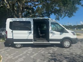 2021 FORD TRANSIT 350 PASSENGER VAN PASSENGER V6, ECOBOOST, TWIN TURBO, 3.5 LITER XL W/MEDIUM ROOF VAN 3D