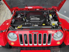 2016 JEEP WRANGLER SUV V6, 3.6 LITER UNLIMITED SAHARA SPORT UTILITY 4D