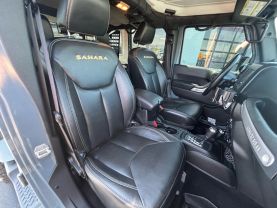 2014 JEEP WRANGLER SUV V6, 3.6 LITER UNLIMITED SAHARA SPORT UTILITY 4D