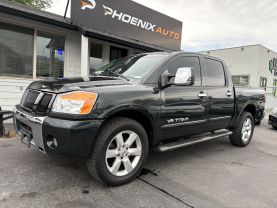 2008 NISSAN TITAN CREW CAB PICKUP V8, 5.6 LITER XE PICKUP 4D 5 1/2 FT