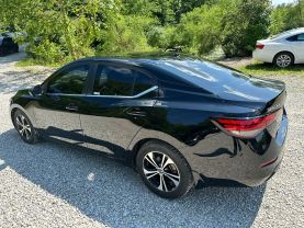 2022 NISSAN SENTRA SEDAN 4-CYL, 2.0 LITER SV SEDAN 4D at T&T Repairables - used car dealership in Spencer, Indiana.