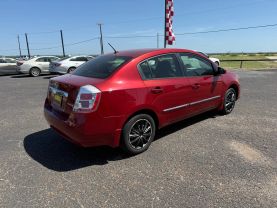 2010 NISSAN SENTRA SEDAN BURGUNDY AUTOMATIC - Budget Used Car Sales