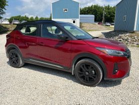 2024 NISSAN KICKS SUV 4-CYL, 1.6 LITER SR SPORT UTILITY 4D at T&T Repairables - used car dealership in Spencer, Indiana.
