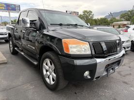 2008 NISSAN TITAN CREW CAB PICKUP V8, 5.6 LITER XE PICKUP 4D 5 1/2 FT