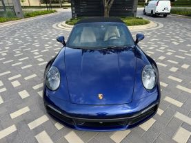2021 PORSCHE 911 CONVERTIBLE 6-CYL, TWIN TURBO, 3.0 LITER CARRERA CABRIOLET 2D