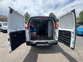 2017 CHEVROLET EXPRESS 3500 CARGO CARGO V8, FLEX FUEL, 6.0 LITER EXTENDED VAN 3D