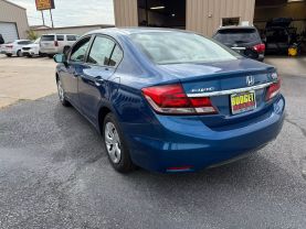 2015 HONDA CIVIC SEDAN BLUE AUTOMATIC - Budget Used Car Sales