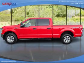 2018 FORD F150 SUPERCREW CAB PICKUP V8, FLEX FUEL, 5.0 LITER XL PICKUP 4D 5 1/2 FT