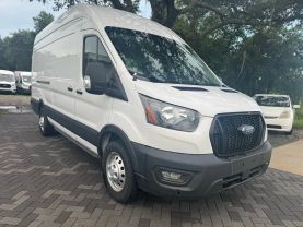 2022 FORD TRANSIT 350 CARGO VAN CARGO V6, FLEX FUEL, 3.5 LITER EXTENDED LENGTH HIGH ROOF VAN 3D