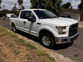 2017 FORD F150 SUPER CAB PICKUP V6, FLEX FUEL, 3.5 LITER XL PICKUP 4D 6 1/2 FT