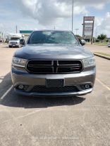 2014 DODGE DURANGO SUV V6, FLEX FUEL, 3.6 LITER SXT SPORT UTILITY 4D at Motors On Wheels - used car dealership in Houston, Texas.