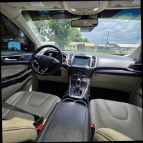 2016 FORD EDGE SUV V6, 3.5 LITER TITANIUM SPORT UTILITY 4D