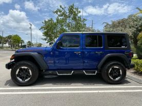 2018 JEEP WRANGLER UNLIMITED SUV 4-CYL, TURBO, 2.0 LITER ALL NEW RUBICON SPORT UTILITY 4D